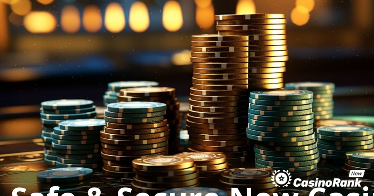 Mėgaukitės internetiniais lošimais saugiuose ir saugiuose naujuose kazino
