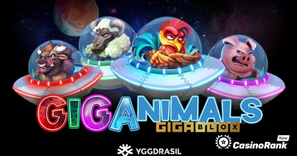 Leiskitės į tarpgalaktinę kelionę „Yggdrasil“ „Giganimals GigaBlox“.