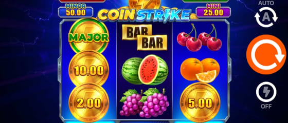 „Playson“ debiutuoja įkvepiančią patirtį su „Coin Strike“: laikyk ir laimėk